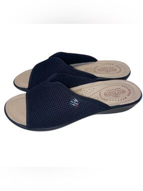 Fly Flot Sandals Womens Size US 9 EU 40 Mesh Anatomic Anti-Shock Slip On Mules